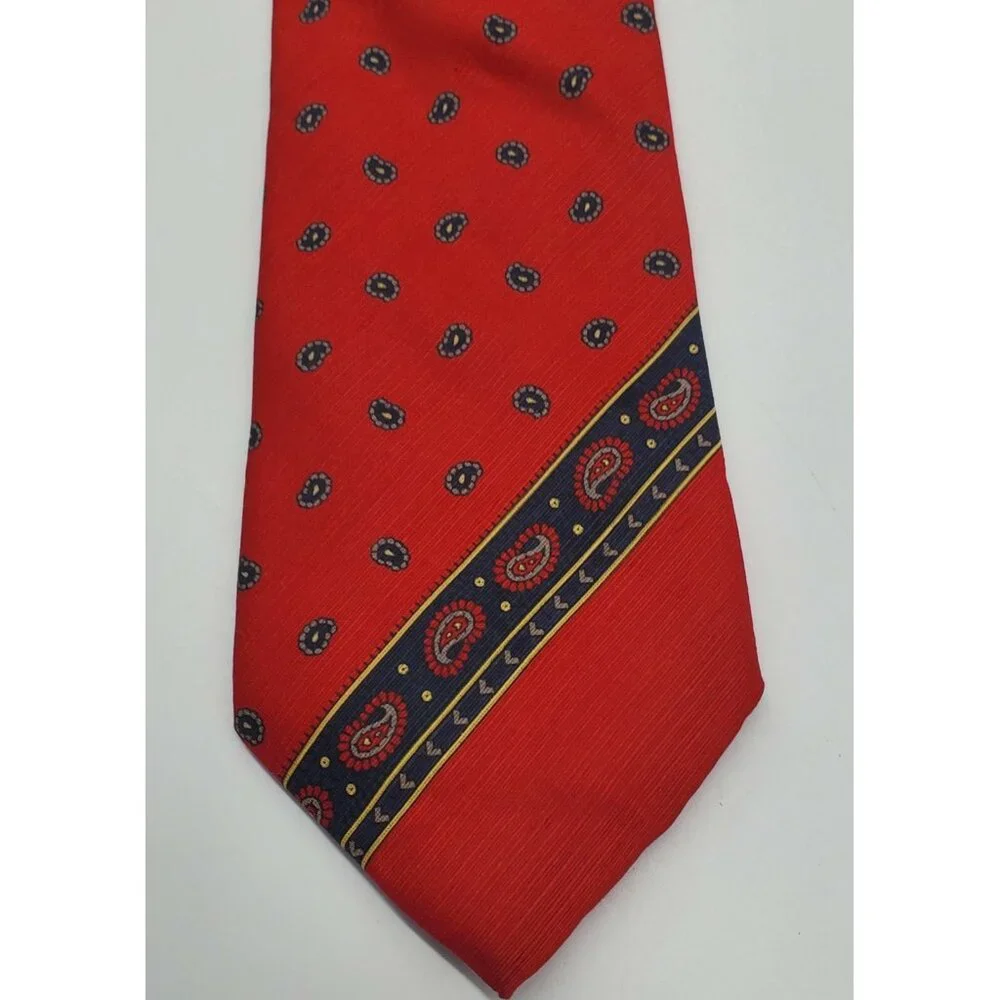 Cromwell & Stokes‎ Tie Made in Italy 100% Silk Hand Made Men's Tie